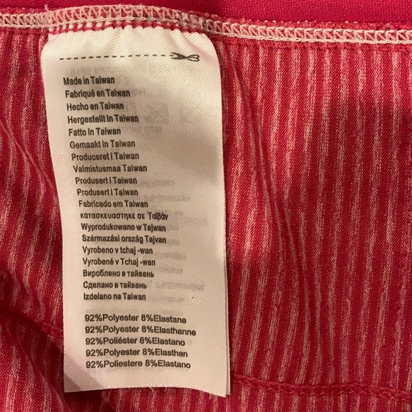 PEARL IZUMI SELECT full zip front Pink & White stripe and flower jersey Sz Small - Picture 16 of 16